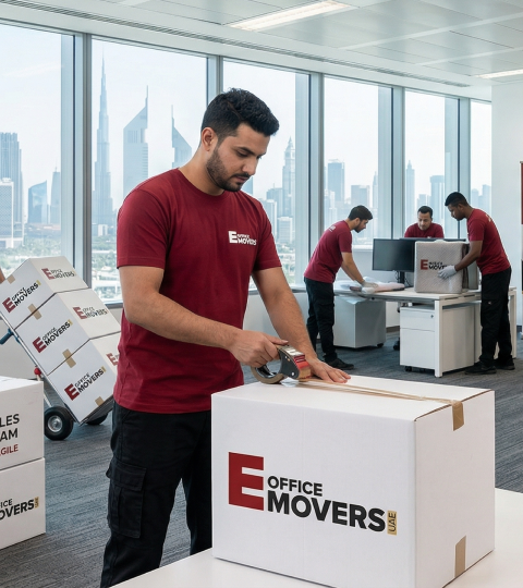 eOffice Movers UAE — Commercial Packing Specialists