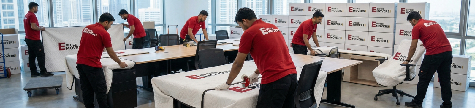Office Furniture Handling & Installation UAE — eOffice Movers