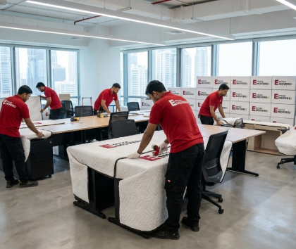 Retail corporate office relocation